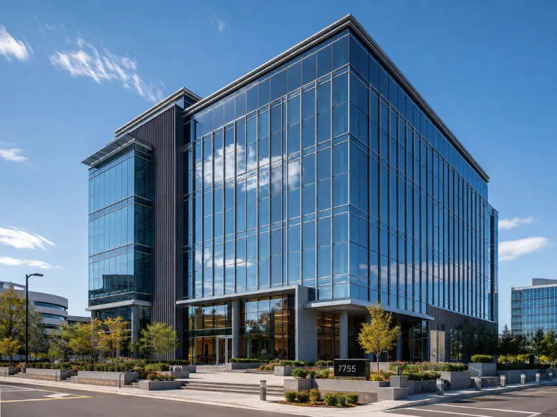 Modern business office building